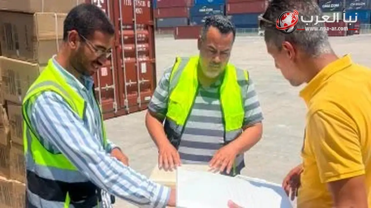 الرقابة على الصادرات تواصل العمل بميناء السويس خلال العطلة الرسمية