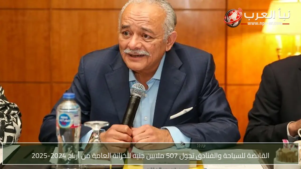 القابضة للسياحة والفنادق تحول 507 ملايين جنيه للخزانة العامة من أرباح 2024-2025