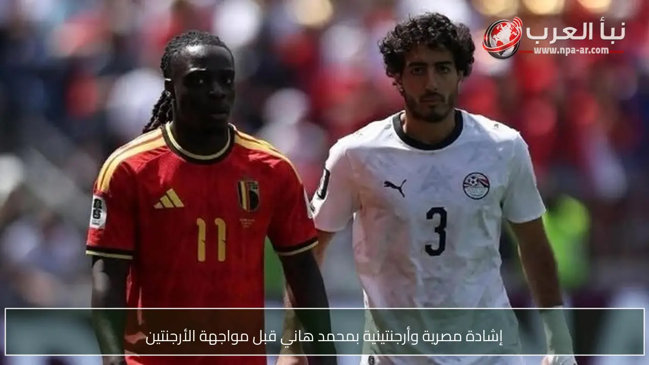 إشادة مصرية وأرجنتينية بمحمد هاني قبل مواجهة الأرجنتين